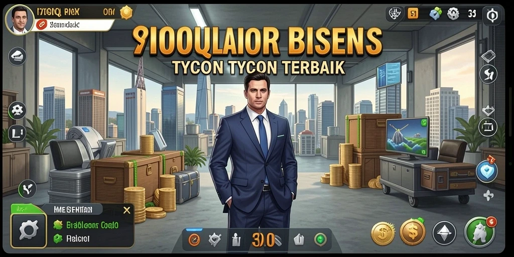 Tampilan menggembirakan dari gameplay 700Q yang penuh strategi Tycoon.