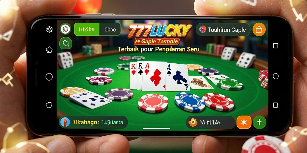 Screenshot gameplay Gaple yang menarik di 777LUCKY.