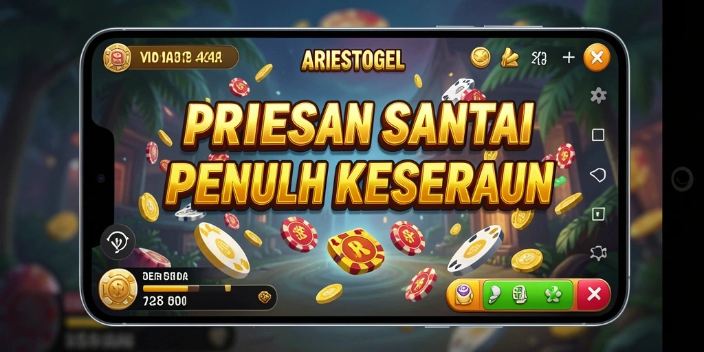 Tampilan gameplay ARIESTOGEL yang ceria dan mengasyikkan.