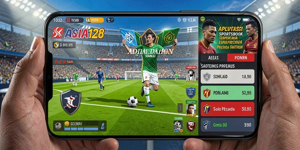Tampilan menarik dari gameplay Sportsbook ASIA128 yang memikat.