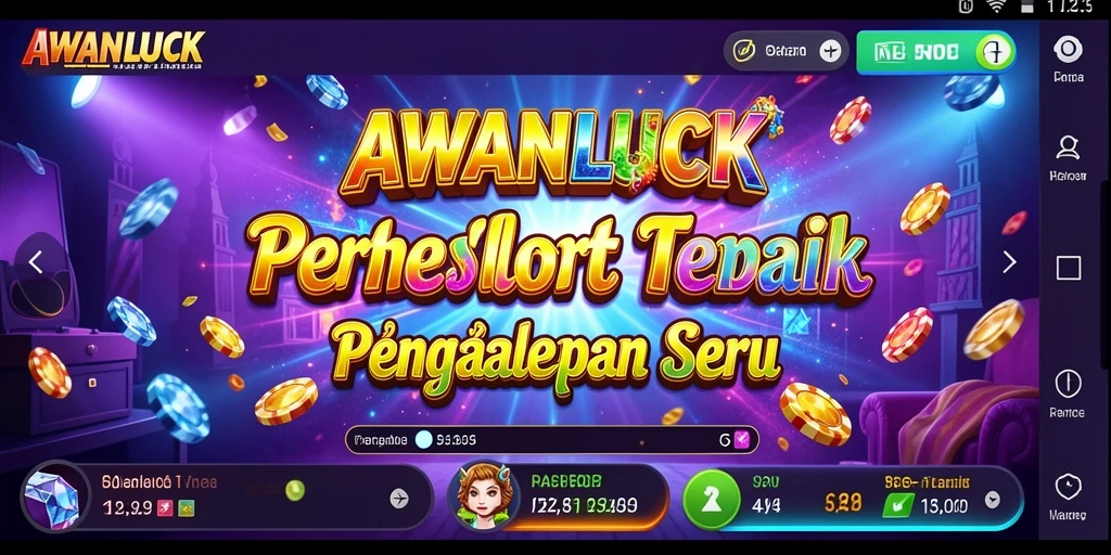 Screenshot gameplay AWANLUCK yang menampilkan keseruan bermain Slot.