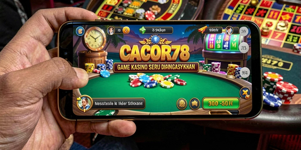 Screenshot menunjukkan gameplay mengasyikkan dari CACOR78.