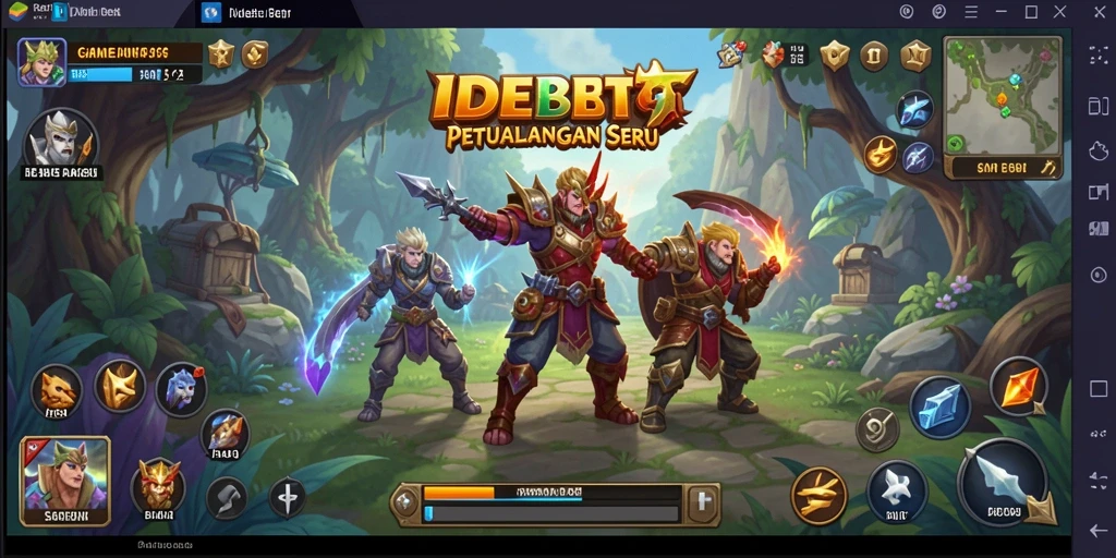 Tangkapan layar gameplay RPG IDEBET yang seru dan menegangkan.