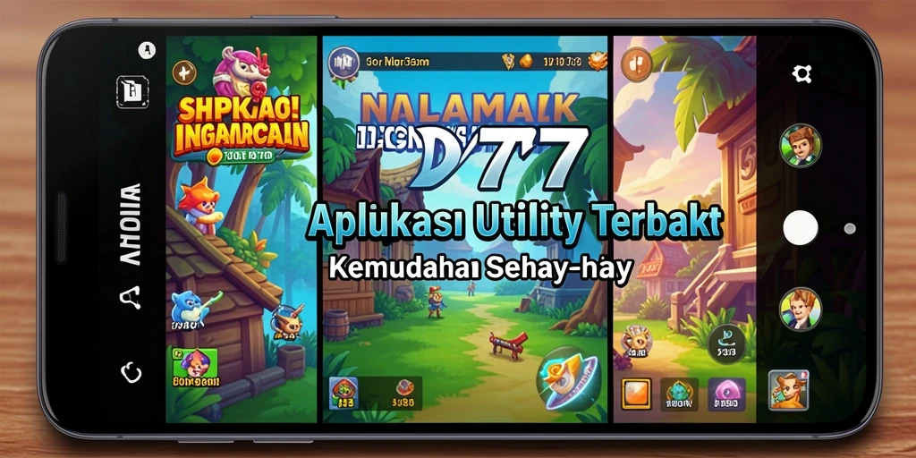 Tampilan utama IDR77 menunjukkan pengingat dan tugas dengan jelas.