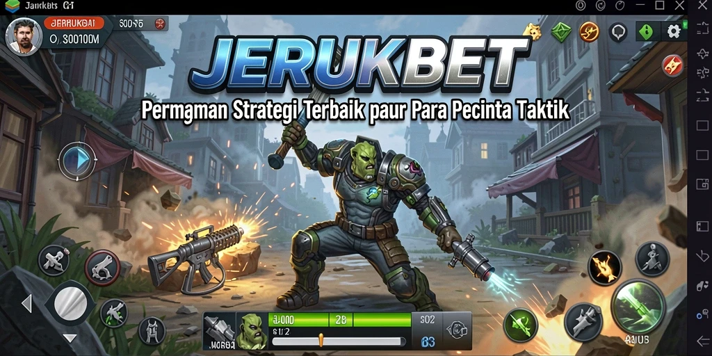 Tangkapan layar dari gameplay JERUKBET yang menegangkan dan strategis.