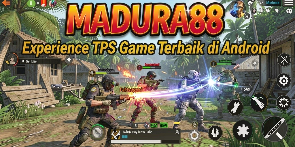 Tampilan seru gameplay MADURA88 dengan aksi tembak-menembak yang mendebarkan.