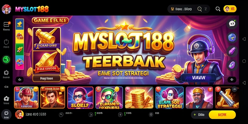 Tampilan gameplay MYSLOT188 yang seru dan strategis.