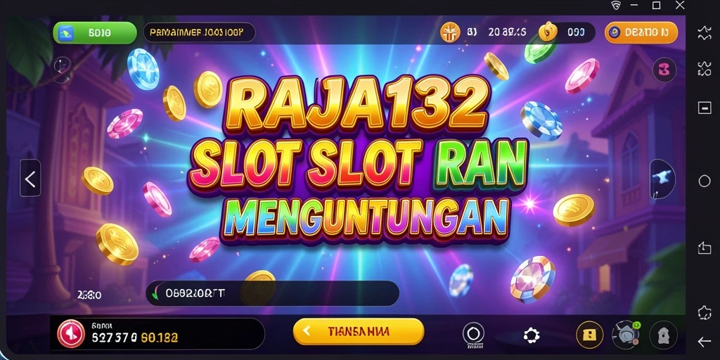 Screenshot gameplay RAJA132 yang menampilkan keseruan bermain Slot.
