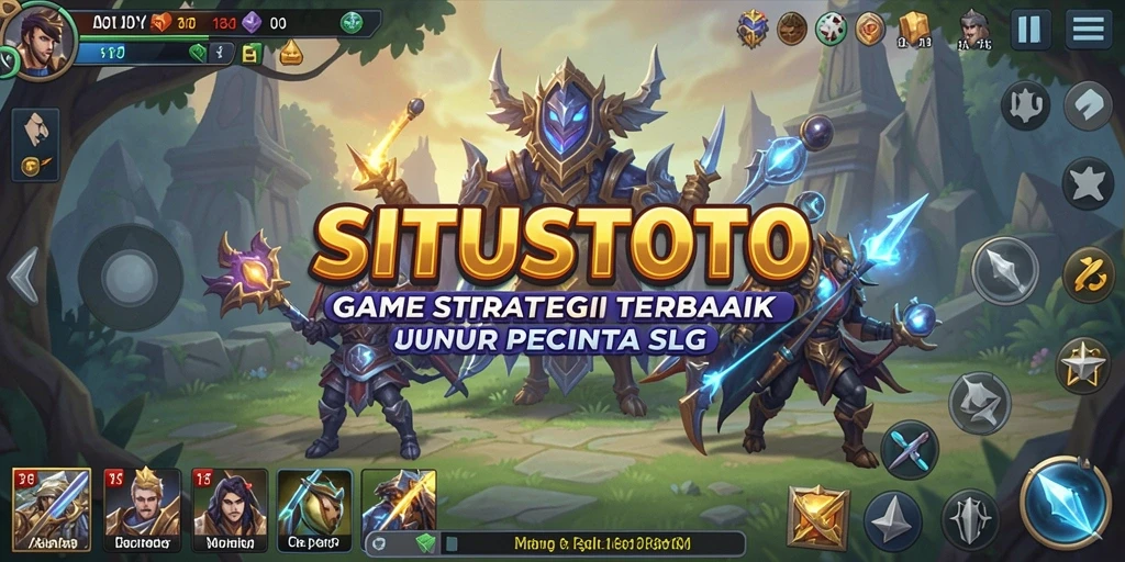 Screenshot gameplay menunjukkan aksi strategis dalam SITUSTOTO.