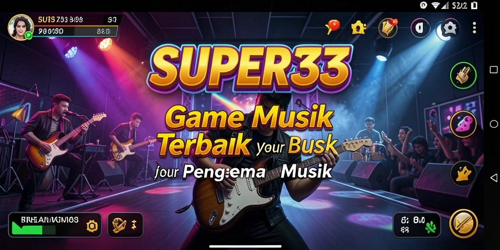 Screenshot permainan SUPER33 dengan tampilan gameplay yang seru dan interaktif.