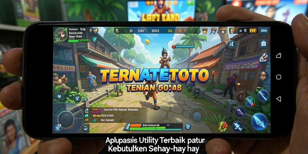 Tampilan antarmuka utama TERNATETOTO yang simpel dan fungsional.